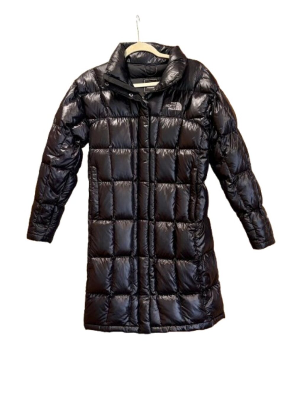 The North Face 2009 Womens Transit Down Black Parka Jacket~SIZE Small NEAR NEW